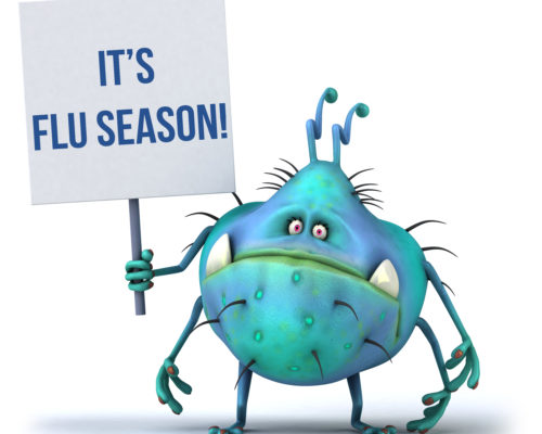 Bacteria Flu Bug Graphic