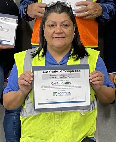 12 Elkay employees complete course through RCC’s Customized Training 2024 Rose Locklear